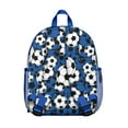 thumbnail image 3 of Sports Students Backpack - Football, Baseball, Soccer Print, Lightweight and Adjustable for Students and Teens, 3 of 6