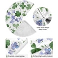 thumbnail image 2 of Coolnut Lucky Clover Christmas Tree Skirt 36", St. Patrick's Day Tree Skirt Double Layers Polyester Easter Tree Skirt for St. Patrick's Day Holiday Party Decoration, 2 of 6