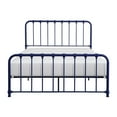 thumbnail image 3 of OakvillePark Umatilla Metal Platform Bed, Full, Navy Blue, 3 of 5