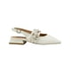 thumbnail image 4 of Flat Balerina Para Dama Salamandra® Beige Elegante Oficina cafe 23, 4 of 7
