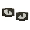 thumbnail image 1 of Apliques de parches de ojos de gato Sunnimix Bordados Que Brillan en Los Ojos Oscuros para Sombreros Gorras Bolsos Chaquetas Verde, 1 of 8