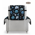 thumbnail image 7 of Yuyamidu Dog Paw Reclining Chair Covers Soft Stretch Recliner Chair Protector with Elastic Straps Breathable Lazyboy Covers Couch Chair Cover Gift for Friends, 7 of 7