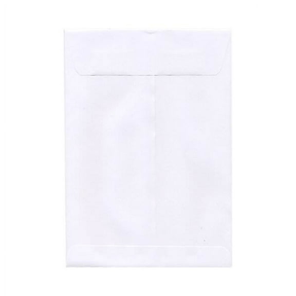JAM Paper 9 1/2 x 12 1/2 Open End Catalog Commercial Envelopes, White, Bulk 1000/Carton