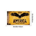 thumbnail image 6 of BSJJY 250 Years America Garden Flag, 35.43x59.05 inchs 250th Anniversary USA Yard Banner, American USA Garden Flag for Outside America Yard Lawn Heavy Duty, 1pc (G), 6 of 6