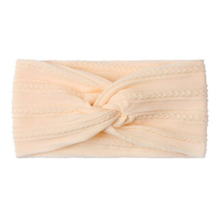 

1Pc Baby Kids Girls Headbands Knot Headwrap bow Baby Turban Elastic Head Wraps