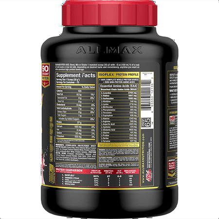 protein isoflex 5lb isolate allmax