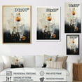 thumbnail image 4 of Designart "Muted Art In Astrological Minimalism I" Astrology Picture Framed Wall Art Living Room, 4 of 5