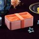 thumbnail image 1 of Fiambrera Rectangular Rewera Portátil Sellada Almuerzo Bento Box Rosa 1100ML, 1 of 5