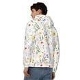 thumbnail image 4 of Naloa Watercolor Floral A Men’s Hoodies, Zip up Hoodie, Sweatshirts,Hoodies for Men Sizes S-3XL-Small, 4 of 5