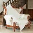 thumbnail image 4 of Decorative Throw Blanket - 50x60in Soft Knit with Delightful Fringe Edges for a Sophisticated and Cozy Touch to Your, 4 of 10