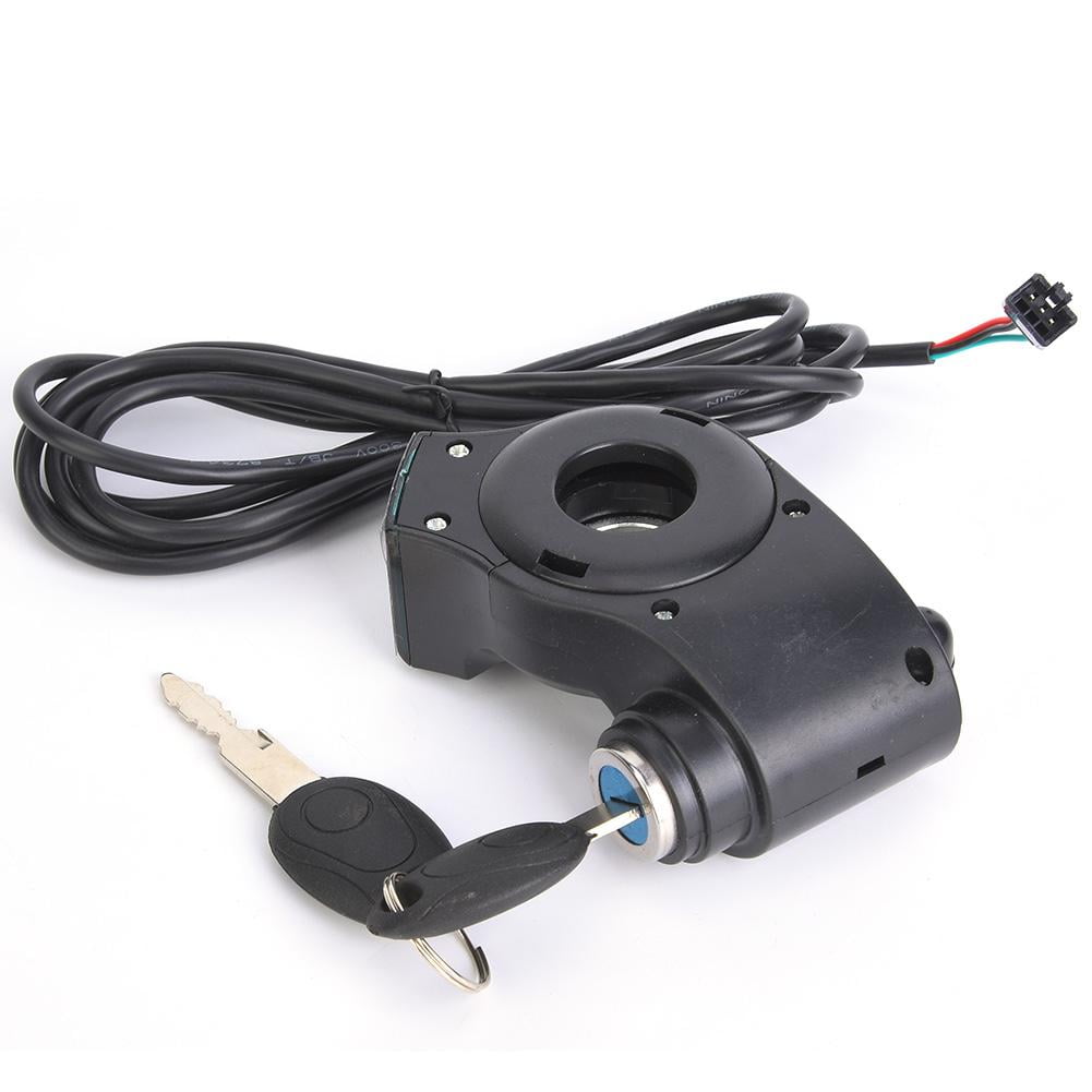5V-99V LED Bike Thumb Throttle With Power Switch Voltage For Electric E-bike