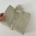 thumbnail image 1 of Chandail à Col Rond Uni pour Femmes, Vêtements d'Hiver 2024, Nouveau Haut Tricoté Rétro Ample à Réduction d'Âge, 1 of 5