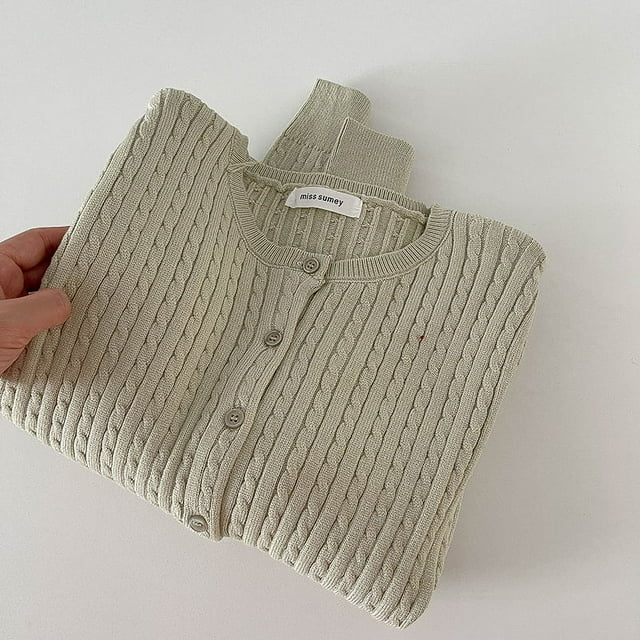 Chandail à Col Rond Uni pour Femmes, Vêtements d'Hiver 2024, Nouveau Haut Tricoté Rétro Ample à Réduction d'Âge