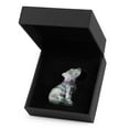 thumbnail image 2 of Artistone 2"Rainbow Fluorite Crystal Wolf Statue Carved Pocket Animal Carvings Sculpture Home Decor, 2 of 6