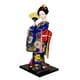 thumbnail image 3 of Muñeca con kimono de Geisha japonesa, figura coleccionable tradicional hecha a mano de 12 pulgadas, decoración de escritorio para mesa, armario,, 3 of 9