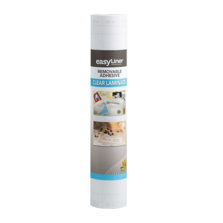 Duck Peel & Stick Adhesive Laminate Clear,12x36Ft.