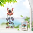 thumbnail image 2 of pdqouc DIY Dotted Diamond Art Painting Wind Chime Kit Three Dreamy Sun Catchers Diamonds Dot Paintings Hanging Ornaments for Spring Home Garden, 2 of 6