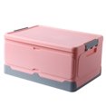 thumbnail image 5 of ETHZZLE 1Pc Pink Sundries Organizer Storage Box Foldable and Moisture Resistant for Living Room, 5 of 8