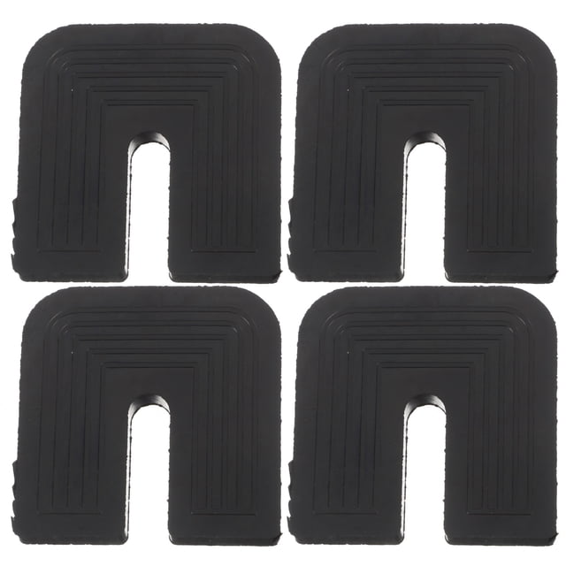 4pcs Rubber Isolator Pad Air Conditioner Shock Pad Anti Vibration Pads For Home Ac Units Air Conditioning Condenser Outer Machine