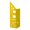 Yellow, variant on Tibvox Wood Layout Guide ABS Measuring Square with Scribing Template for Furniture and Cabinet Project Use in DIY Workshops