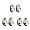 thumbnail image 1 of LOVEVER 6 Pcs Heavy Duty Pulley Load Lift Pulleys for Rope Wheel Practical Stainless Steel, 1 of 6