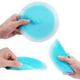 thumbnail image 3 of 2 Pack Tub Stopper, 6 inches Large Drain Stopper, Silicone Bathtub Stoppers Flat Bathtub Drain Cover Hair Stopper Suction Bathtub Plug for Kitchen and Laundry, 3 of 11