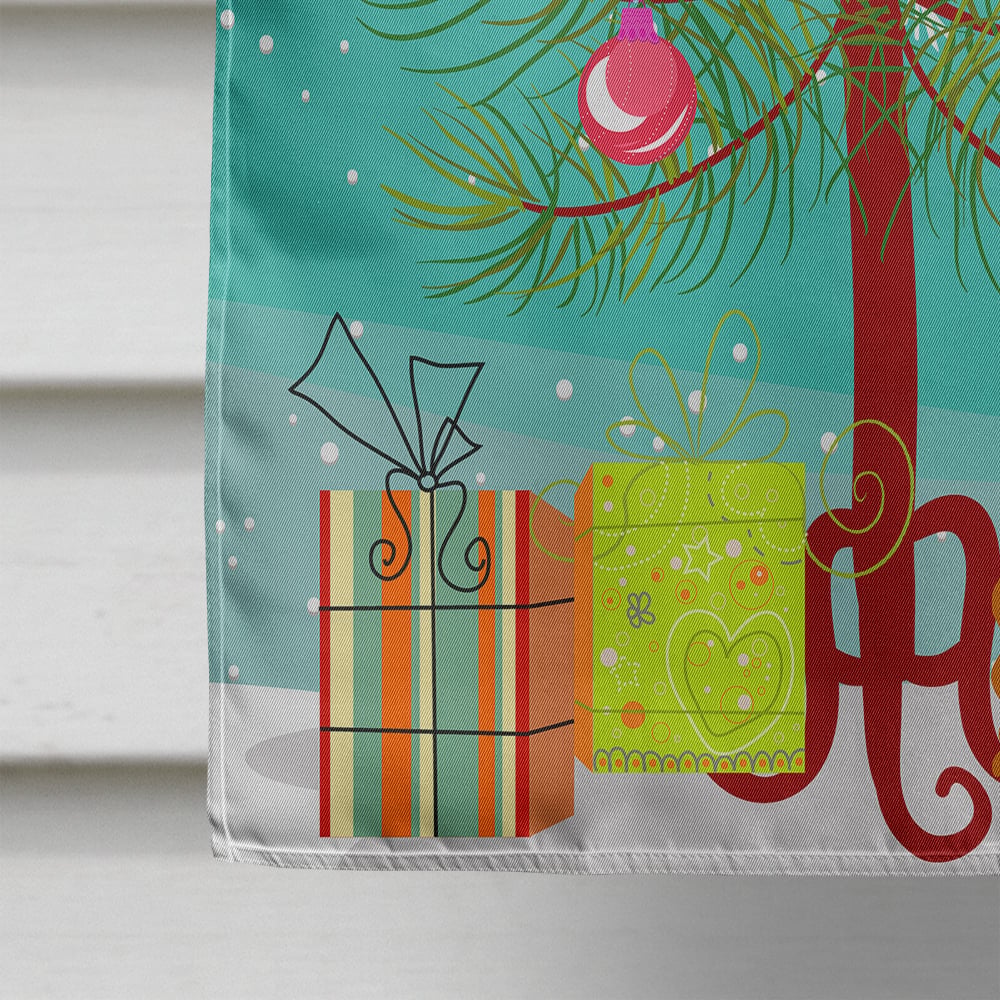 thumbnail image 4 of Caroline's Treasures BB4166CHF Merry Christmas Tree Airedale Flag Canvas House Size , Large, multicolor, 4 of 4