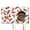 Cute Chili Pa, variant on Hawaii Palm Tree Anti-Mess Dog Feeding Mat - Vibrant Aesthetic Design - Waterproof Washable Placemat - Non-Slip Bottom - Ideal for Puppies & Senior Dogs