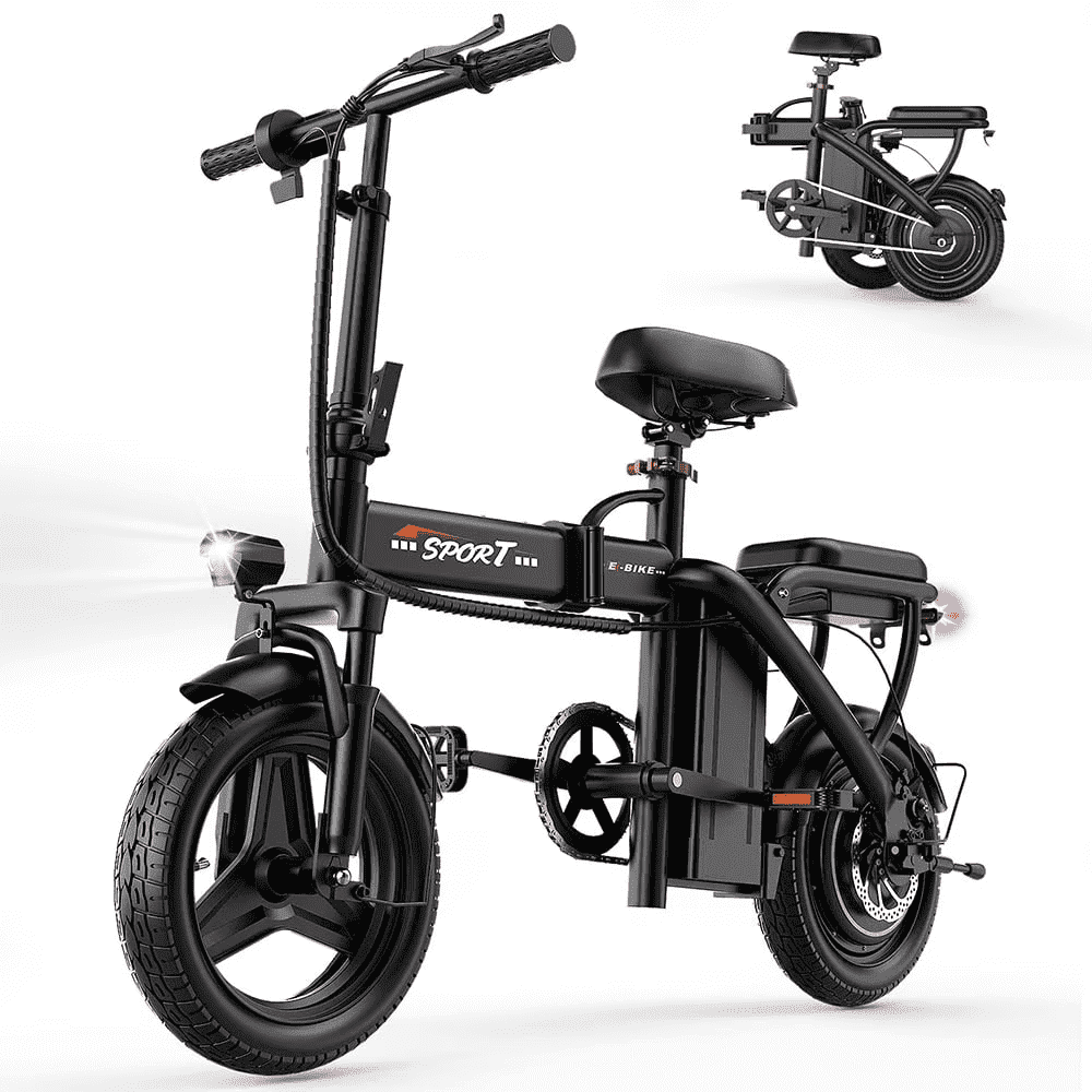 自転車本体 Yuuki Rexei Yeki Folding Electric Bicycle, Adult Electric Bicycle, 3