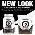 thumbnail image 2 of Devotion Nutrition Protein Powder Mocha Java Chip – 20g Whey Isolate & Casein Protein Blend – No Added Sugar, Low Carb, Gluten-Free, Keto-Friendly, 1g MCT, Kosher – 2lb Pouch, 2 of 9