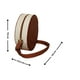 thumbnail image 2 of Bolsa en forma de GALLETA, Diseño de Comida, Pan de Dulce, Bandolera para Mujer Cross-Body, Correa Ajustable, Color Marrón con Blanco, Moda Kawaii, Novedoso y Encantador (Bolsa para Mujer)., 2 of 5