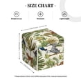 thumbnail image 3 of Uemuo Jungle Animals Tissue Box Cover Holder, Square with Bottom Belt - PVC Leather Decorative Organizer for Tabletop, Bathroom, Car, Office, 3 of 8