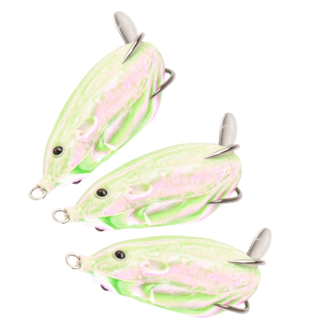 Aparejos de Pesca BuyWeek 3 Piezas de Señuelos de Cabeza de Serpiente Suaves