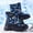 F-157Dark Blue, variant on ZHOGXU Big Girls Boys Boots Thick Heel Soft Sole Non Slip Camouflage Print Plush Warm Comfortable Fashion Shoes For Outdoor Activities Dark Blue 28