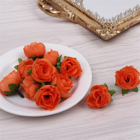Birthday Flower Bouquet KABOER 50 Pcs Home Wedding Decoration Artificial Rose Flowers Birthday Party Artificial Peony Floral Fake Bouquet Flower Heads Random ()