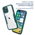thumbnail image 5 of iPhone 13 Pro Max Clear Case with Front Screen Protector, Dteck 360 Degree Full Body Shockproof Case Crystal Transparent Back Cover for iPhone 13 Pro Max 6.7 inch, Green, 5 of 6