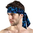 thumbnail image 3 of NIBOLOG Sports Headband for Men Women Sweat Absorption & Breathable Workout Headbands Wide Edge Soft Printed Sweatband for Yoga Running Cycling Basketball Gym Fitness, 3 of 8