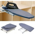 37 Inch WallMounted Ironing Board, Heavy Duty Ironing Board 180°Swivel Fold Away Ironing Board
