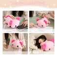thumbnail image 4 of Juguete de peluche SQEQE con peso para axolotl rosa, 60 cm, para niños y adultos, 4 of 9