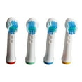 thumbnail image 1 of Toothbrush Heads, Electric Toothbrush Heads Wide Applicability 4 Pack Rounded High Density Bristles  for Bathroom, 1 of 7