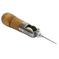 thumbnail image 1 of HEVIRGO Handmade DIY Leather Craft Tool Carving Wax Line Art Needle Sewing Machine, 1 of 6