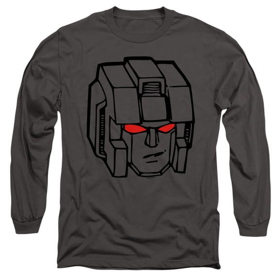 Transformers - Starscream Head - Long Sleeve Shirt - X-Large
