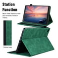 thumbnail image 6 of Dteck Case for Samsung Galaxy Tab A 8.0 2019 Model (SM-T290/T295), Multiple Viewing Angles Stand Folio Cover with Pocket,Green, 6 of 6