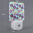 thumbnail image 2 of Goofa Donuts Night Light, Plug-in, Dusk to Dawn Sensor, Warm White, Ambient Lighting, Ideal Kids Adults Nightlight-EU, 2 of 9
