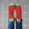thumbnail image 4 of Sof Sole Lifestyle No Show Stay Put Fit Socks, Watermelon, Medium, 6 Pair, 4 of 4