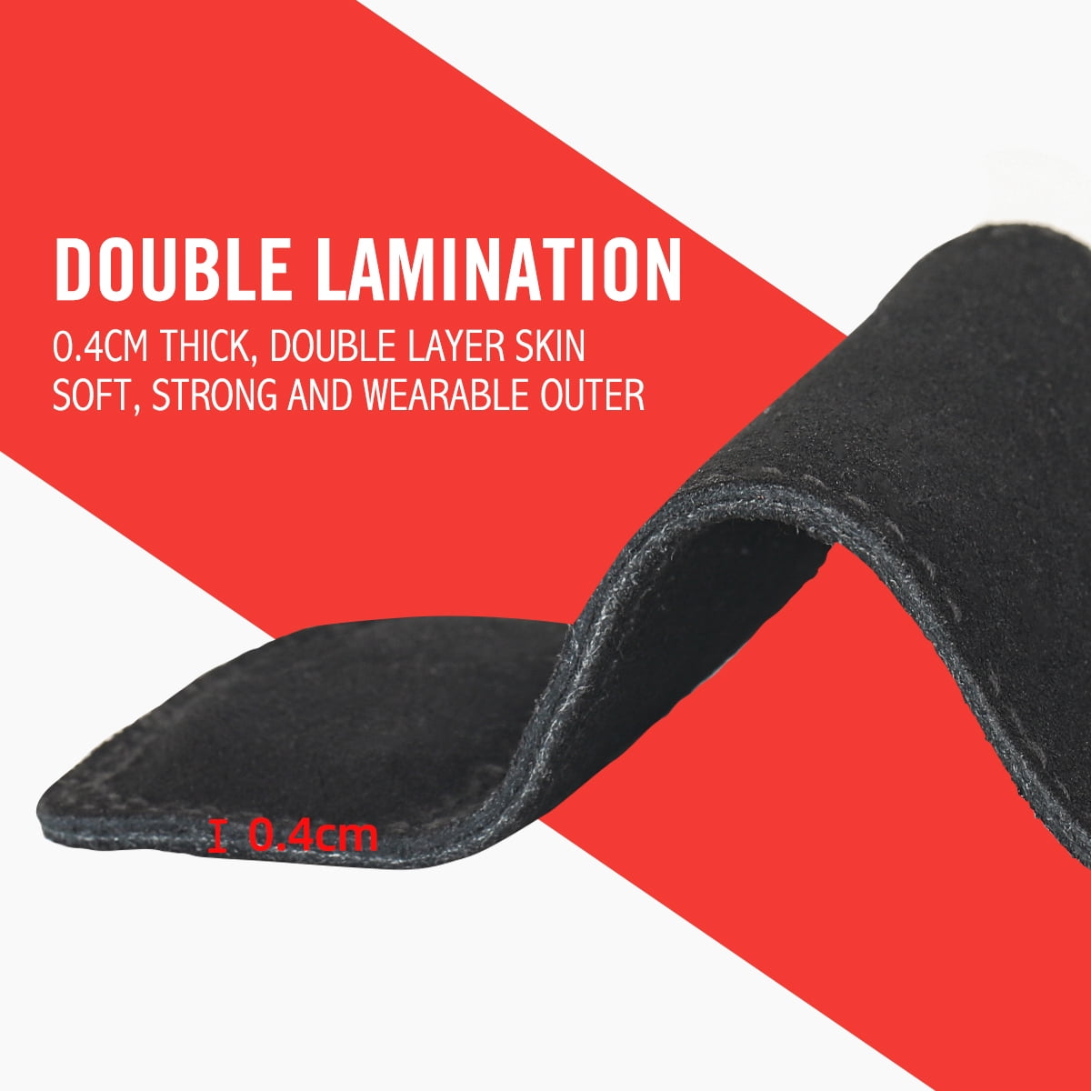 OHMY FIT Weight Lifting Grips Workout Pads With Adjustable Wrist Straps, Support Wraps for Power Lifting Pull Up Fitness Gym, Kettlebells and Cross Training for Men and Women