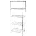 thumbnail image 3 of Tcbosik 5-Tier Heavy Duty Wire Shelving Unit, Adjustable Storage Rack for Home Office School, Silver, 3 of 9