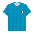 thumbnail image 4 of TZEWGL T-Shirts For Kid Sport Prints Short Sleeve Round Neck Basic Blouse For Newborns size 3-4T, 4 of 5