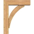 thumbnail image 3 of Ekena Millwork 7 1/2"W x 30"D x 38"H Thorton Block Smooth Bracket w/ Offset Brace, Western Red Cedar, 3 of 25