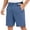 Dark Blue_#02, variant on Sewkxo Men's Golf Shorts Inseam Stretch Quick Dry Casual Work Dress Shorts with 4 Pockets,Light Gray XL